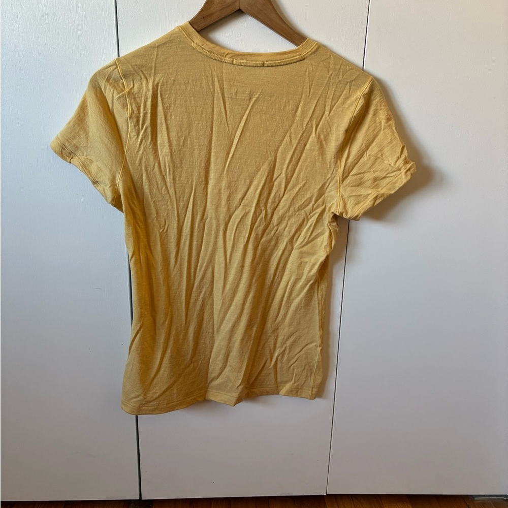 Smartwool T-Shirt, yellow - Picture 2 of 3